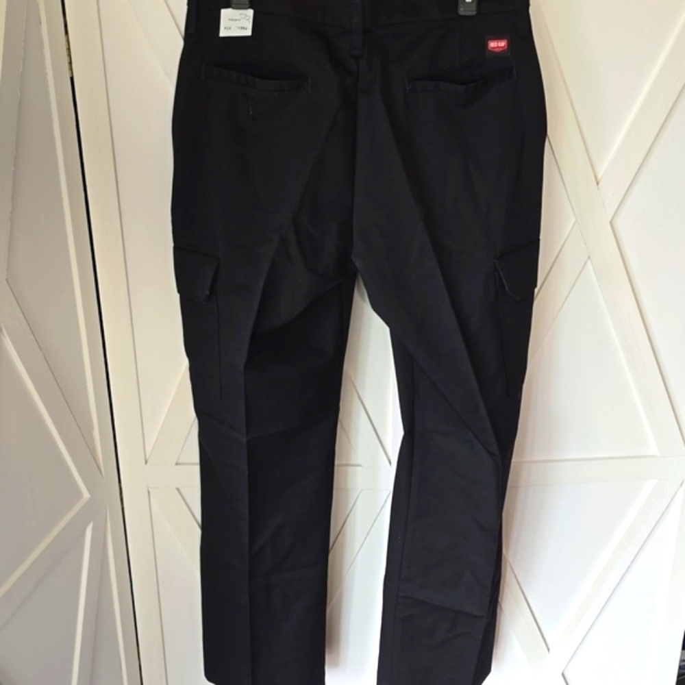 RED KAP Women's Industrial Cargo Work Pant - Black - Picture 4 of 12